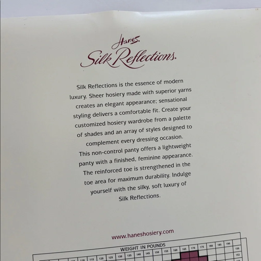 Vintage‎ 2 Hanes Silk Reflections NC Reinforced Toe Pantyhose AB Gentlebrown 716